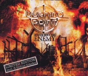 Cover for Burning Point · Burned Down the Enemy (CD) (2013)
