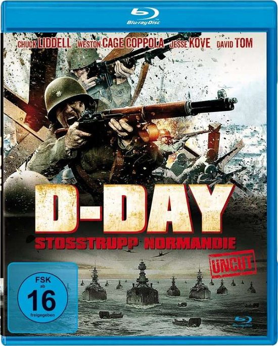 Cover for Trenkle / Glantschnig · D-DAY-STOßTRUPP NORMANDIE (UNCUT) » BLURAY (Blu-ray) (2019)