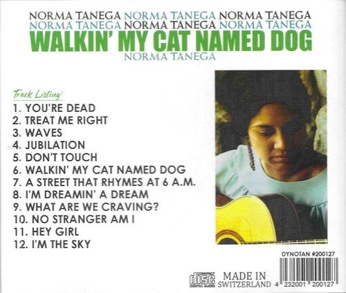 Cover for Norma Tanega · Walkin My Cat Named Dog (CD) (2021)