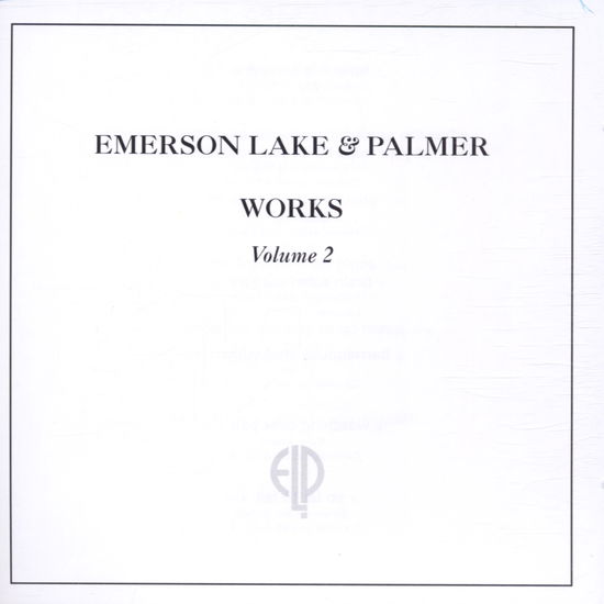 Cover for Emerson Lake &amp; Palmer · Emerson Lake &amp; Palmer-works Volume 2 (CD)