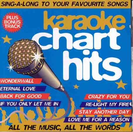 Cover for Karaoke Chart Hits / Various · Karaoke Chart Hits (CD) (1996)