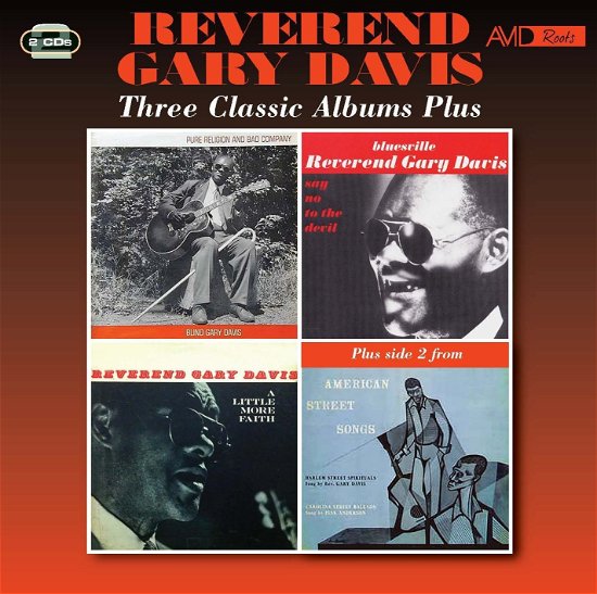 Cover for Reverend Gary Davis · Three Classic Albums (CD) (2017)