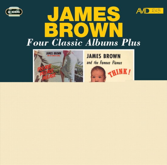 Four Classic Albums Plus - James Brown - Musik - AVID R&B - 5022810343127 - 5. maj 2023