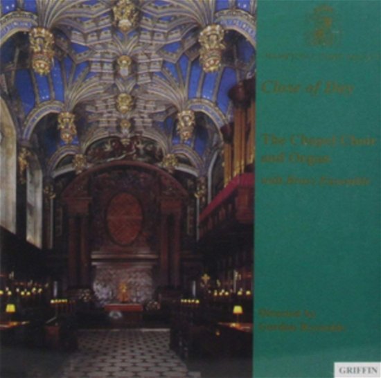 Close Of Day- Music From Hampton Court 25 Pieces Mostly Tudor - Hampton Court Palace - Musik - GRIFFIN & CO - 5023983305127 - 2000
