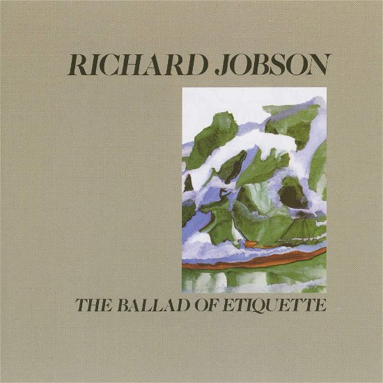 Cover for Richard Jobson · Ballad Of Etiquette (CD) (2006)