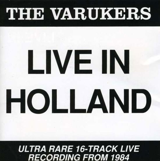 Cover for Varukers · Live In Holland (CD) (2010)