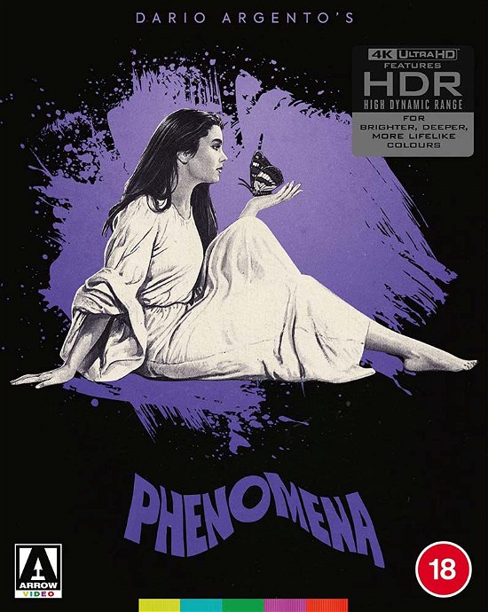 Phenomena - Dario Argento - Filmes - ARROW VIDEO - 5027035024127 - 28 de fevereiro de 2022