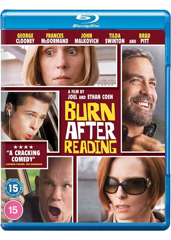 Cover for Burn After Reading (Blu-ray) (2022)