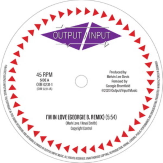 Cover for Output / Input · Im In Love (Georgie B. Remix) (LP) (2023)