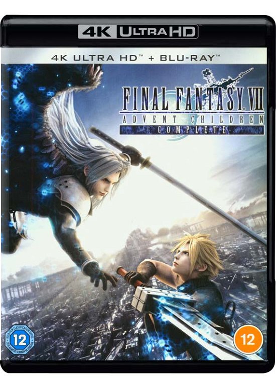 Cover for Final Fantasy Vii Advent Children · Final Fantasy VII - Advent Children (4K UHD Blu-ray) (2021)