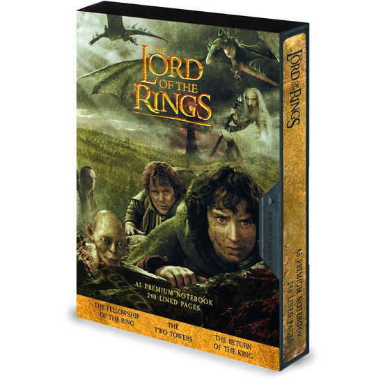 Cover for Pyramid International · Lord Of The Rings (the): Vhs A5 Premium Notebook (quaderno) (Toys) (2023)