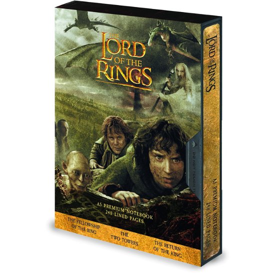 Cover for Pyramid International · Lord Of The Rings (the): Vhs A5 Premium Notebook (quaderno) (Legetøj)