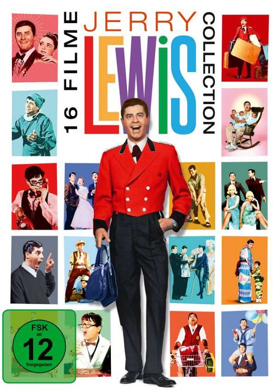Cover for Jerry Lewis · Jerry Lewis 16 Film Collection (DVD) (2021)