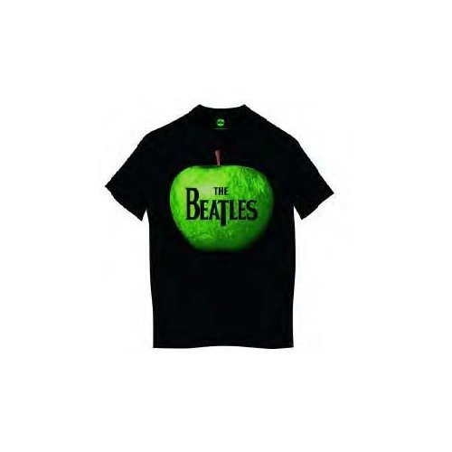 The Beatles Unisex T-Shirt: Apple Logo - The Beatles - Fanituote - Apple Corps - Apparel - 5055295322127 - 