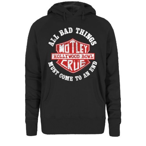 Cover for Mötley Crüe · Motley Crue Ladies Pullover Hoodie: Bad Boys Shield (CLOTHES) [size S] [Black - Ladies edition]