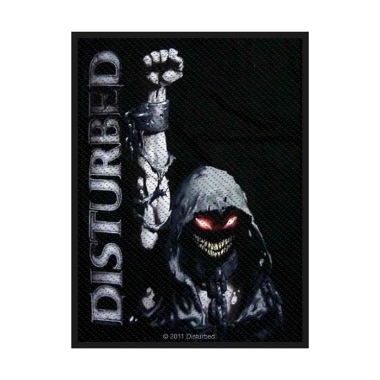 Disturbed Standard Woven Patch: Eyes - Disturbed - Merchandise - PHD - 5055339732127 - 26. august 2019