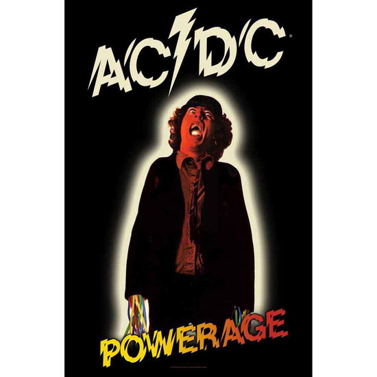 Cover for AC/DC · AC/DC Textile Poster: Powerage (Plakat)