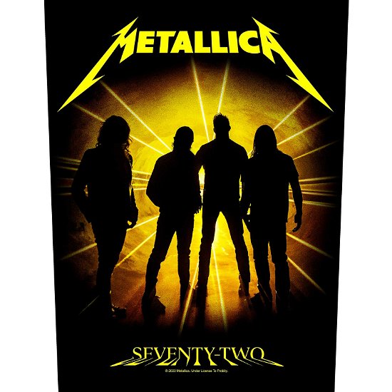 Metallica Back Patch: 72 Seasons - Metallica - Produtos -  - 5056365723127 - 