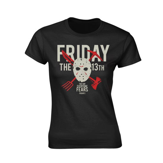 Cover for Friday the 13th · Day of Fear (T-shirt) [Black edition] (2017)