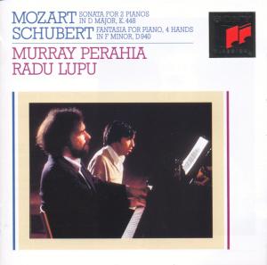 Mozart / Schubert · Sonata K.448/Fantasia (CD) (1986)