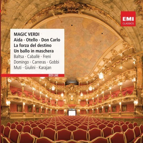 Cover for Carreras / Domingo / Freni · Verdi: Aida / Otello / Don Carlo: Magic Verdi (CD) (2013)