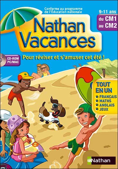 Nathan Vacances : 9-11 ans (PC / MAC) - Nathan Vacances : 9 - Produtos -  - 5390102480127 - 7 de fevereiro de 2019