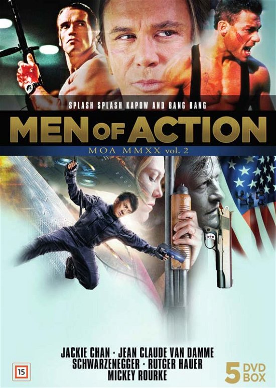 Cover for Men of Action Box 2 (DVD) (2020)