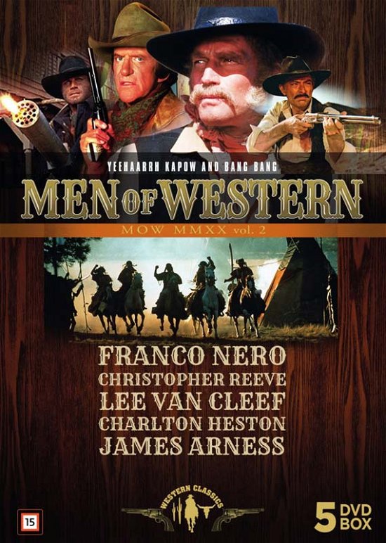 Cover for Men of Western Box 2 (DVD) (2020)