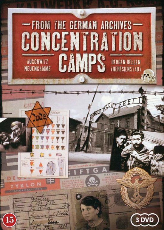 Cover for Koncentrationslejre · Concentration Camps (DVD) (1970)