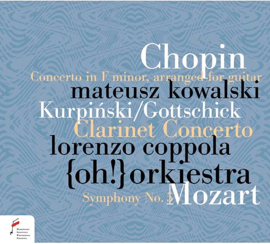 Cover for Martyna Pastuszka · Chopin Concerto in F Minor (CD) (2024)