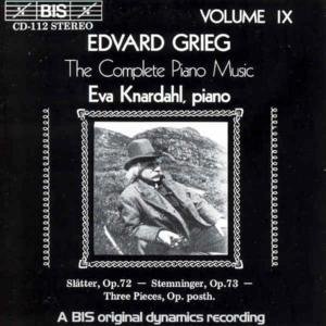Cover for Grieg / Knardahl · Slatter Op72 (CD) (1994)