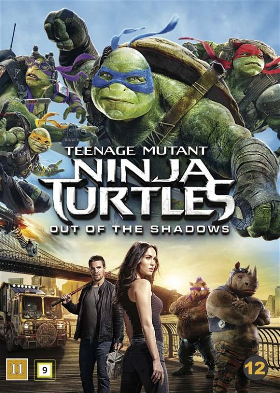 Teenage Mutant Ninja Turtles: Out of the Shadows -  - Elokuva -  - 7340112732127 - torstai 27. lokakuuta 2016