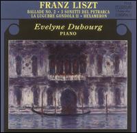 Cover for Evelyne Dubourg · LISZT.EVELYNE DUBOURG: Piano (CD) (2004)