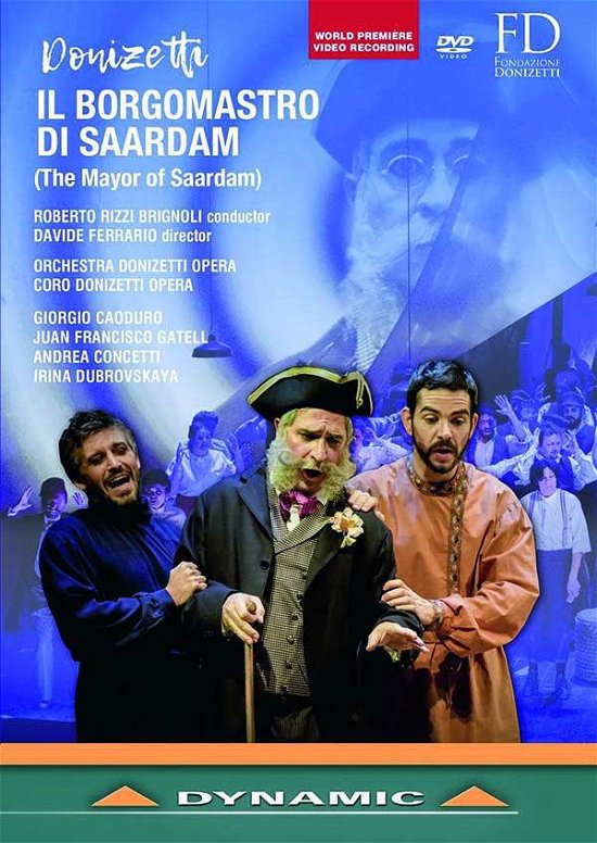 Cover for G. Donizetti · Il Borgomastro Di Saardam (DVD) (2018)