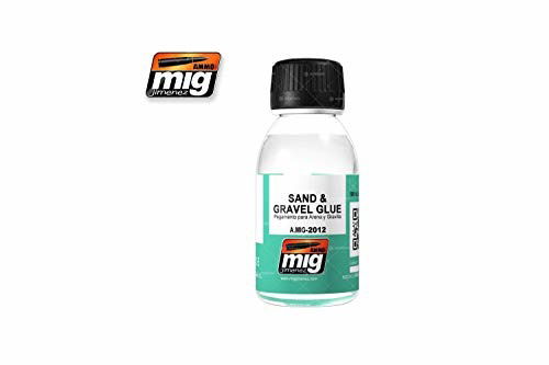 Cover for Ammo Mig Jiminez · Sand En Gravel Glue Jar 100 Ml (Toys)