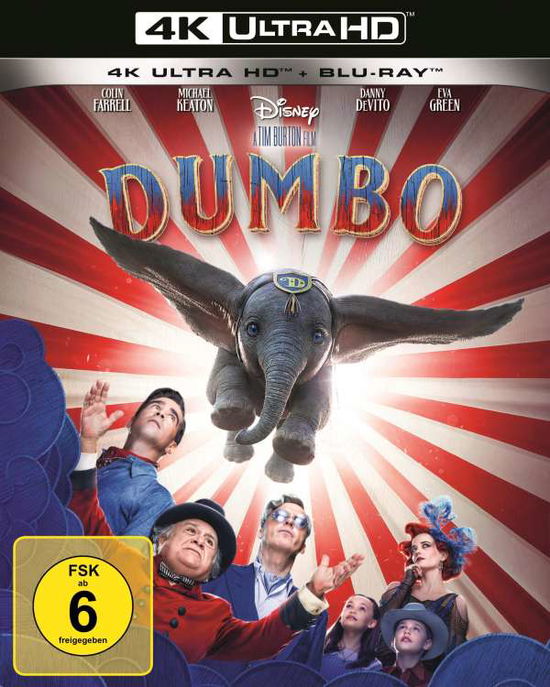 Cover for Dumbo (Live Action) Uhd Blu-ray (4K Ultra HD) (2019)