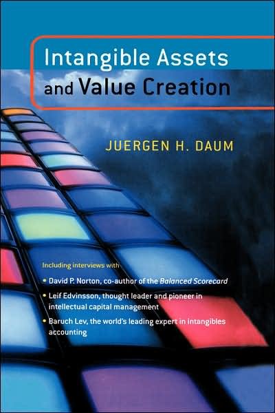 Cover for Juergen H. Daum · Intangible Assets and Value Creation (Innbunden bok) (2002)