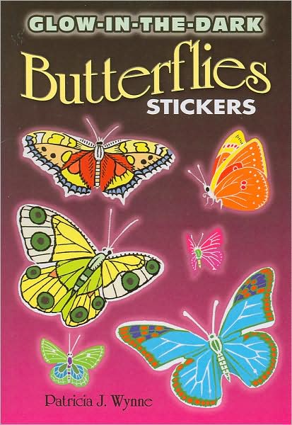 Cover for Patricia J Wynne · Glow-In-The-Dark Butterflies Stickers - Little Activity Books (Paperback Book) (2008)