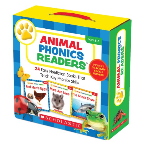 Cover for Liza Charlesworth · Animal Phonics Readers Parent Pack: 24 Easy Nonfiction Books That Teach Key Phonics Skills (Paperback Book) [Act Box Cs edition] (2014)