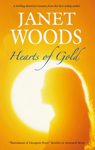 Cover for Janet Woods · Hearts of Gold (Hardcover Book) [Large type / large print edition] (2011)