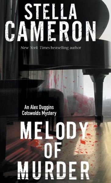 Cover for Stella Cameron · Melody of Murder - An Alex Duggins Mystery (Hardcover Book) [Main - Large Print edition] (2017)
