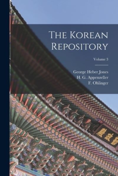 Cover for F. Ohlinger · Korean Repository; Volume 3 (Book) (2022)