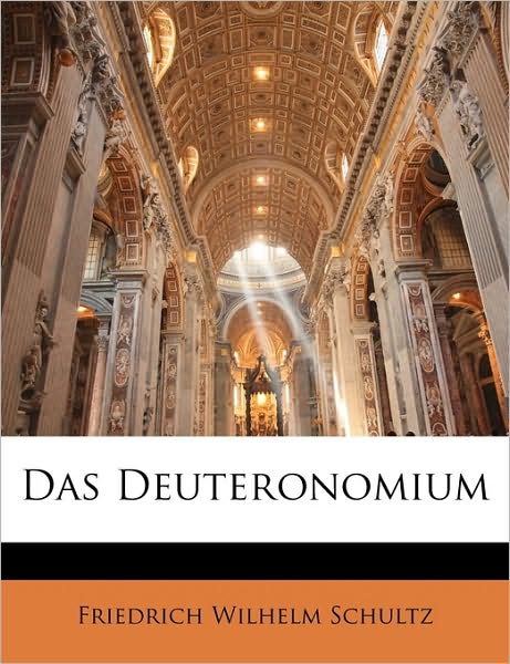 Cover for Schultz · Das Deuteronomium (Book)