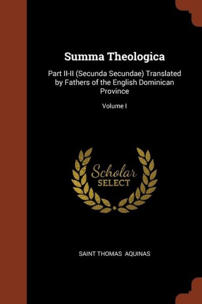 Cover for Saint Thomas Aquinas · Summa Theologica (Paperback Book) (2017)