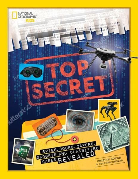 Cover for National Geographic Kids · Top Secret (Inbunden Bok) (2021)