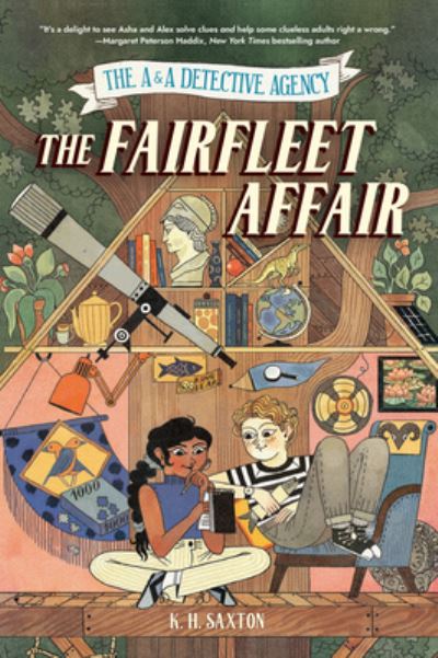 Cover for K. H. Saxton · The A&amp;A Detective Agency: The Fairfleet Affair - A&amp;A Detective Agency (Hardcover Book) (2023)