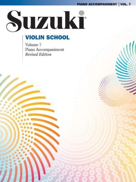 Cover for Suzuki · Suzuki violin school 7 piano acc  rev (Innbunden bok) (2015)