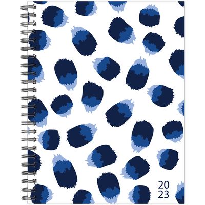 Cover for Willow Creek Press · Wild Navy Dot 2023 8.5 X 11 Softcover Weekly Planner (Book) (2022)