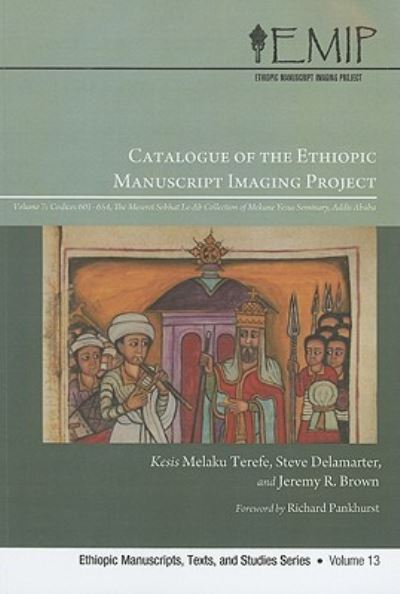 Cover for Getatchew Haile · Catalogue of the Ethiopic Manuscript Imaging Project (Book) (2011)