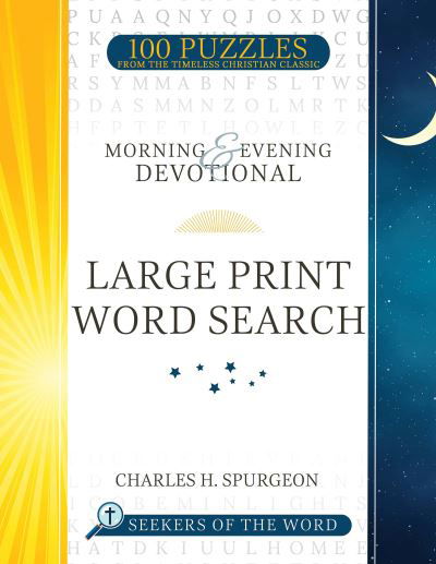 Morning and Evening Devotional Large Print Word Search - Charles H Spurgeon - Books - WHITAKER HOUSE - 9781641239127 - October 4, 2022